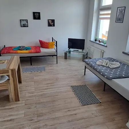 Stellas Monteurwohnungen Crimmitschau Exterior foto